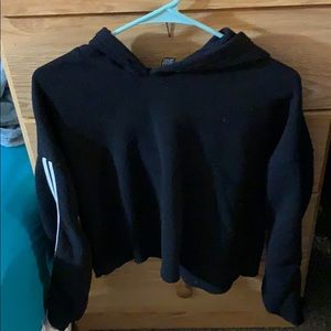 long sleeve cropped top